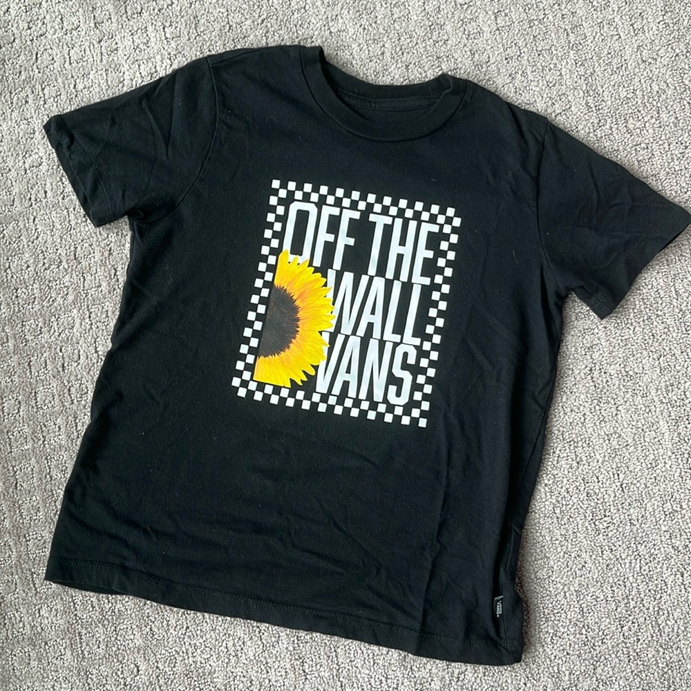 Vans Youth T-Shirt - Size SMALL (7-8)